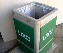 Lixeiras De Concreto