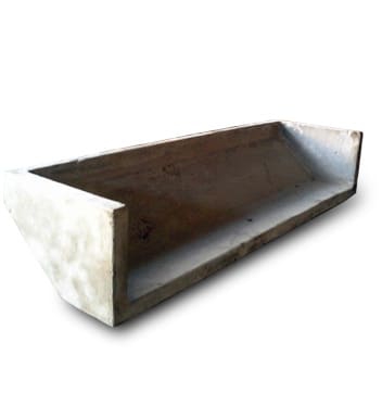 Bebedouro de concreto