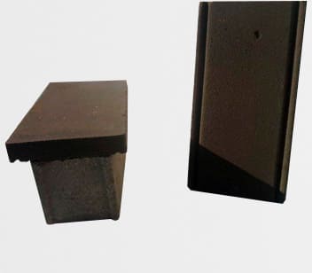 Capas de muro sem abas com friso lateral