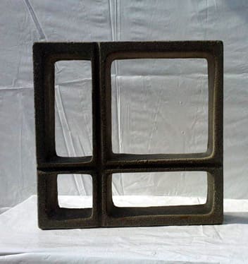 Elemento vazado para decoração