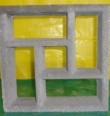 Elemento vazado para decoração