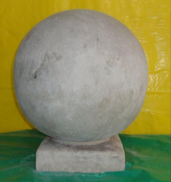 Esferas de concreto