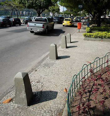 Obstáculos de Concreto