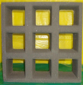 Quadriculados 9 furos com friso frontal
